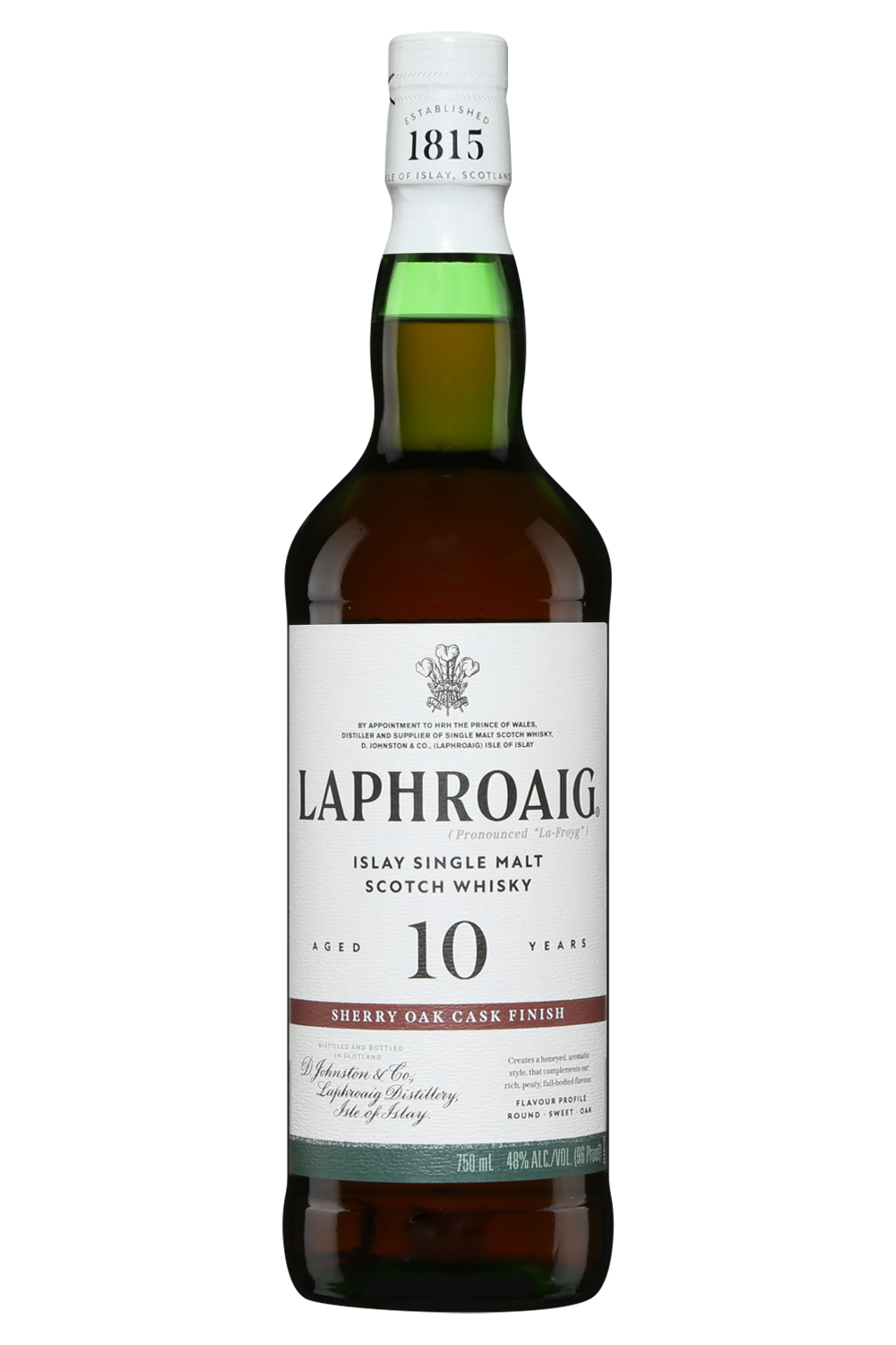Laphroaig 10 ans Sherry Oak Islay Single Malt