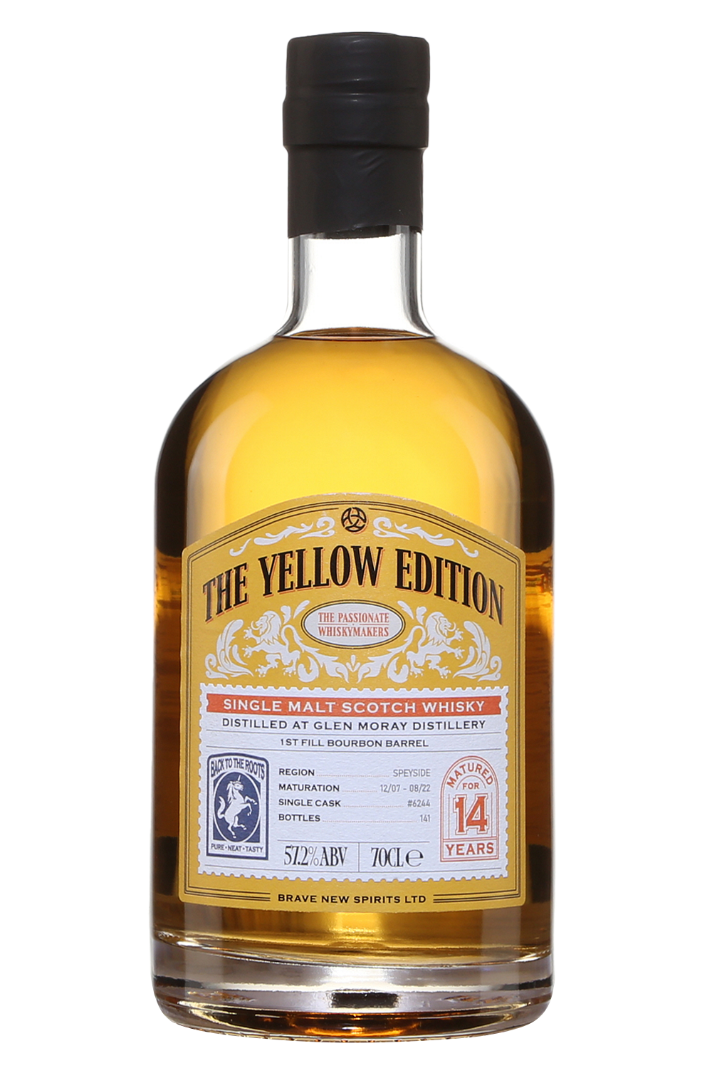 Brave New Spirits Glen Moray 14 Years Old The Yellow Edition Highlands Single Malt