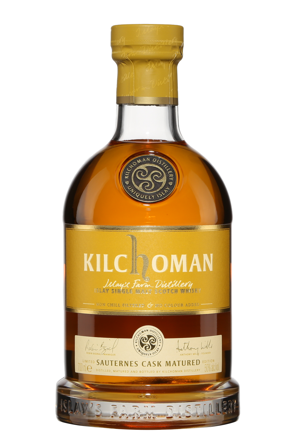 Kilchoman Sauternes Cask Matured Islay Single Malt